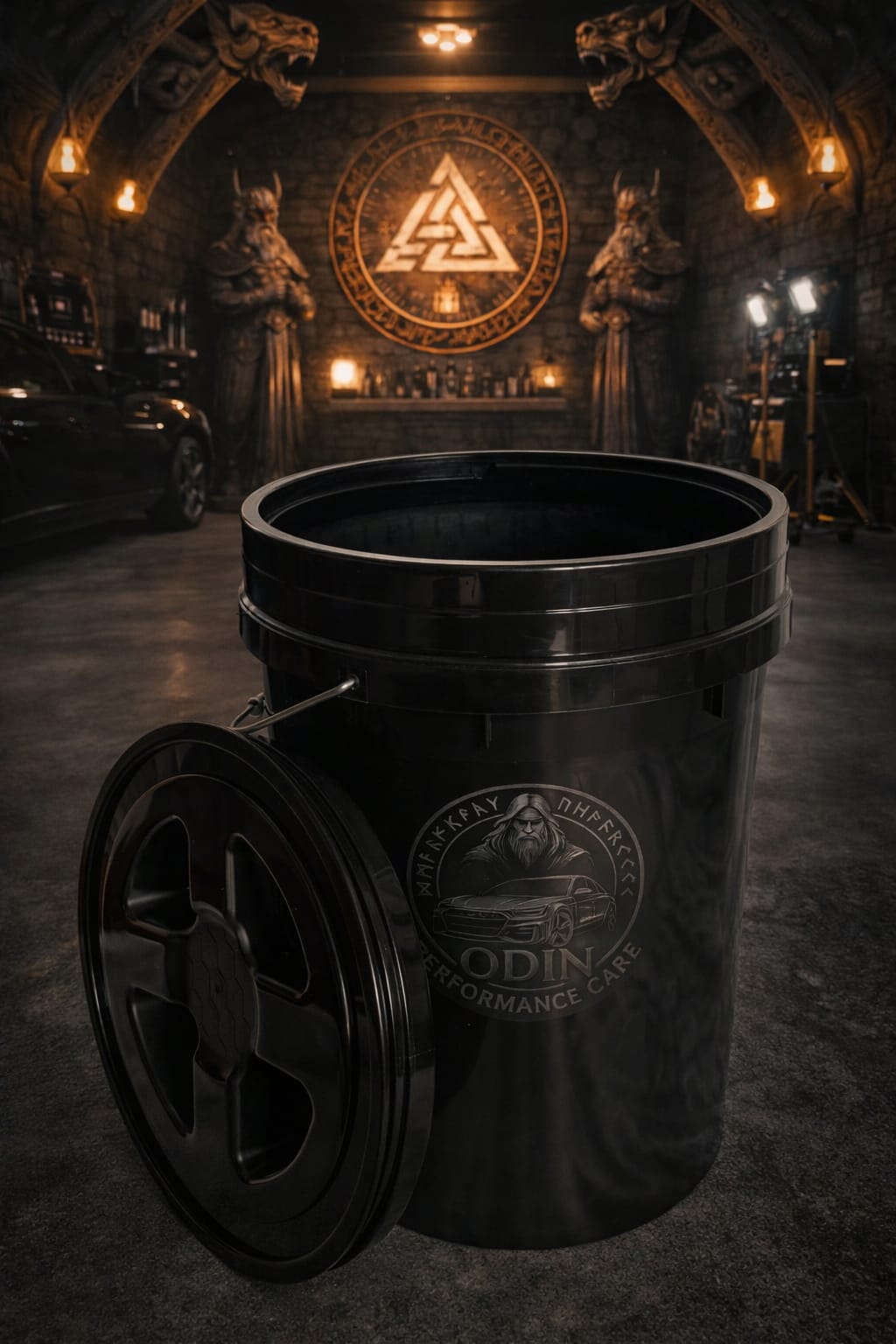 Odin Performance Wasch- & Schaumeimer – Nordic Wash Bucket 35 L für kontrollierte Premium-Fahrzeugpflege